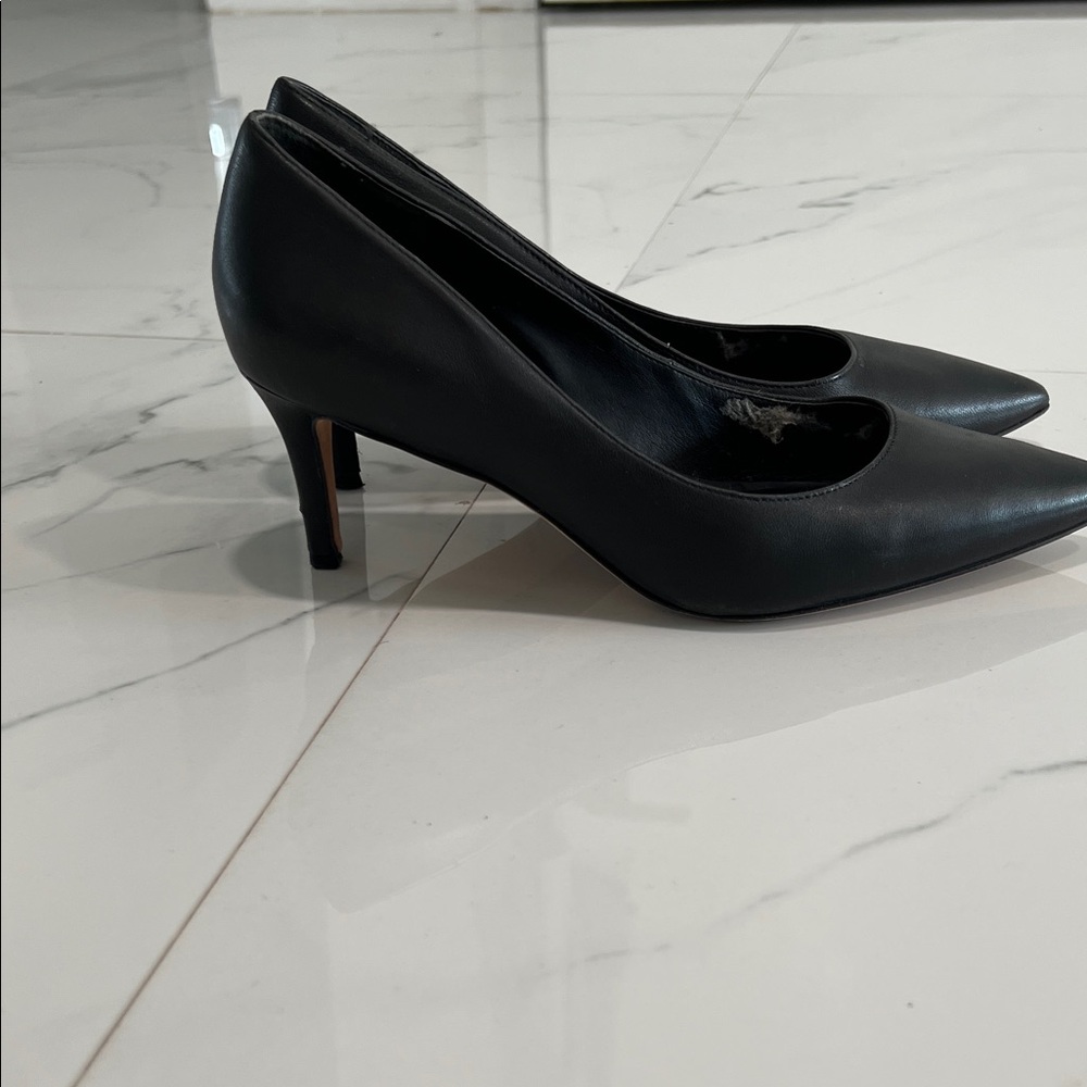 Via Spiga Classic Black Heels